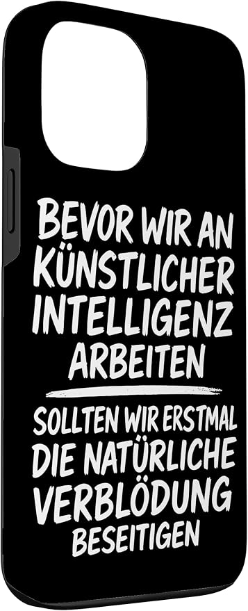 Fix Stupidity First – AI Can Wait Case for iPhone 13 Pro Max - Image 3