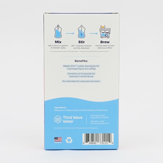 Third Wave Water - Espresso Machine Profile, Five(5) Gallon Sticks - Image 2