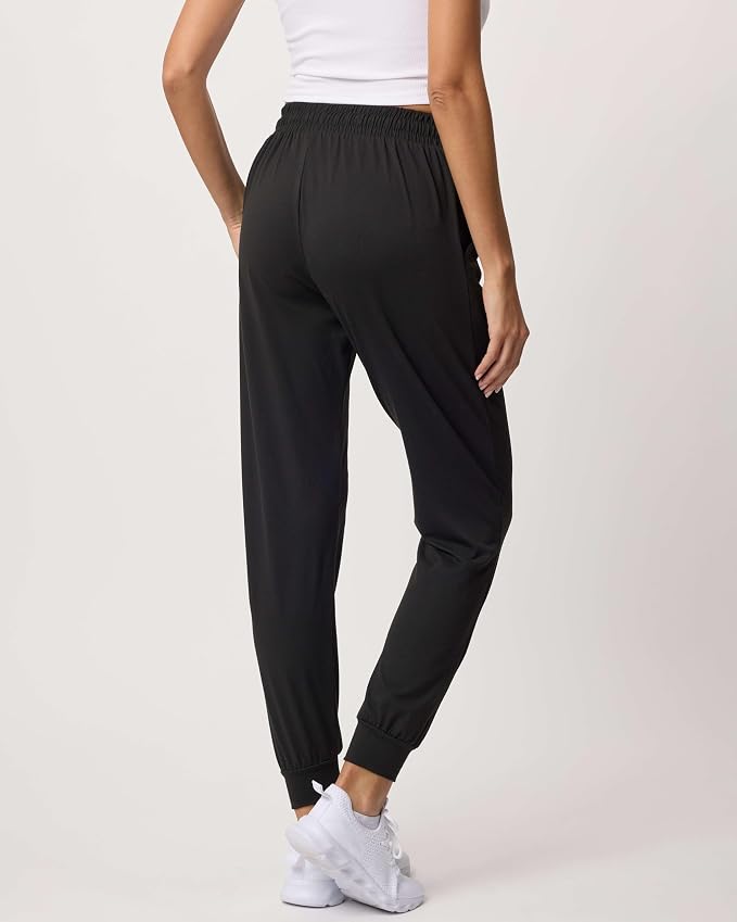 3 Pack Women's Lounge Joggers Sweatpant Active Athletic Yoga Workout Pocket | Available in Plus Size, Ladies Casual, Drawstring Gym Pants, Sleep Bottoms, Hiking, Running, Fitness, Exercise, Pajama, Soft - Image 3