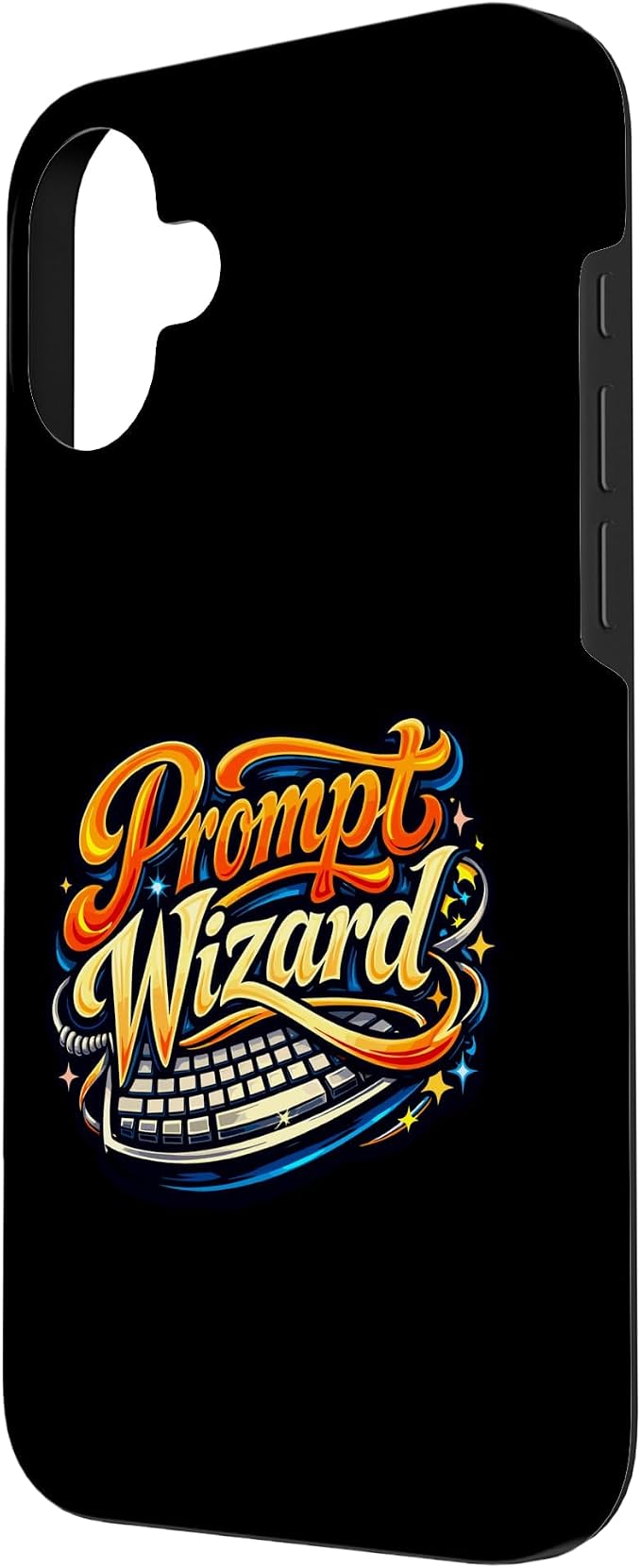 Prompt Wizard AI Retro Keyboard Case for iPhone 16 Plus - Image 2