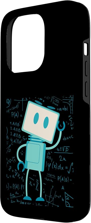 Artificial Intelligence Robot Futuristic AI Robotic Engineer Case for iPhone 15 Pro - Image 2