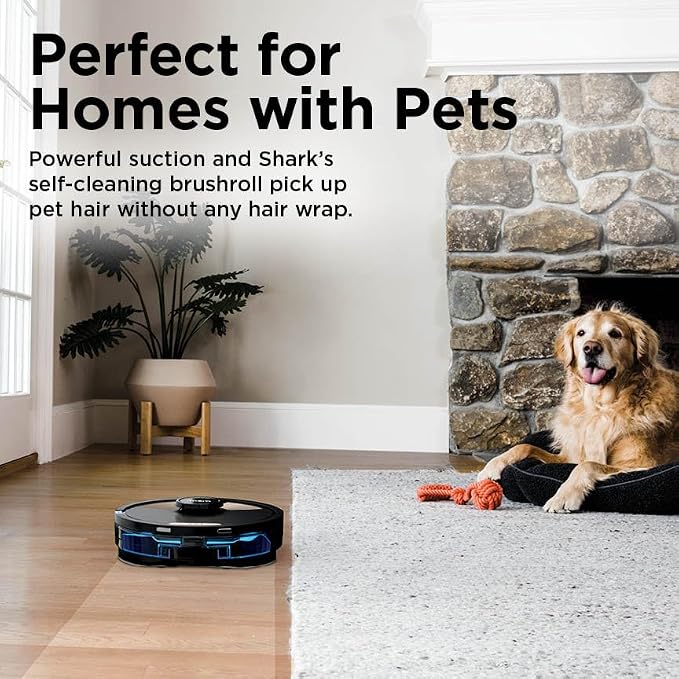 Shark Matrix Plus Robot Vacuum and Mop,UR2650WS | Sonic Mopping, Matrix Clean, CleanEdge, HEPA 30-Day Self-Empty Base, 360° LiDAR Mapping, Self-Cleaning Brushroll, Wi-Fi - Image 8