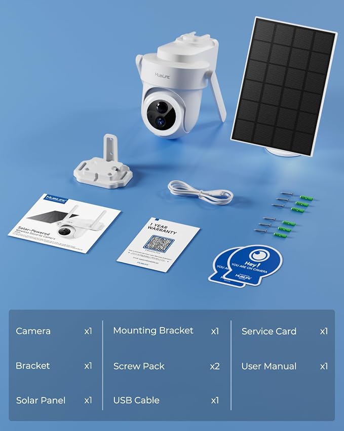 MUBILIFE M802 Add-on Camera, Requires Home Security System, Solar Powered, Maximum 6 Cameras per Station - Image 9