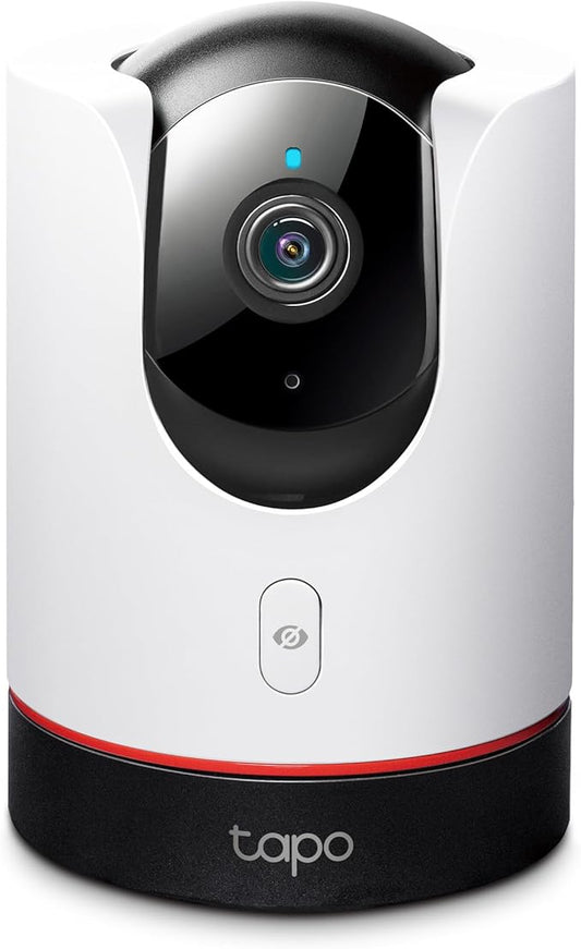 TP-Link Tapo 2K QHD Pan/Tilt Wi-Fi Camera | Apple HomeKit | Physical Privacy Mode | Color Night Vision | Motion Tracking | 2-Way Audio | Local/Cloud Storage | Works w/Alexa&Google Home | (Tapo C225) by Unknown