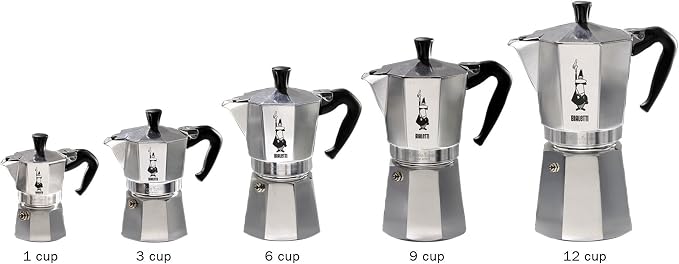 Bialetti - Moka Express: Iconic Stovetop Espresso Maker, Makes Real Italian Coffee, Moka Pot 3 Cups (4.3 Oz - 130 Ml), Aluminium, Silver - Image 7