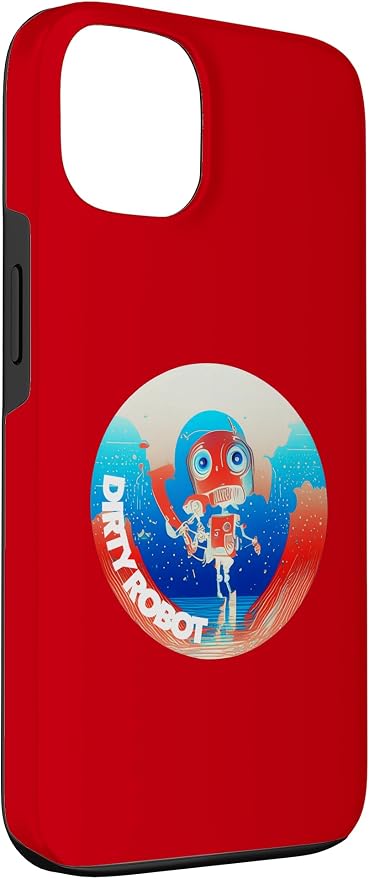Dirty Robot my computer friend brand AI computing code cobot Case for iPhone 13 - Image 3