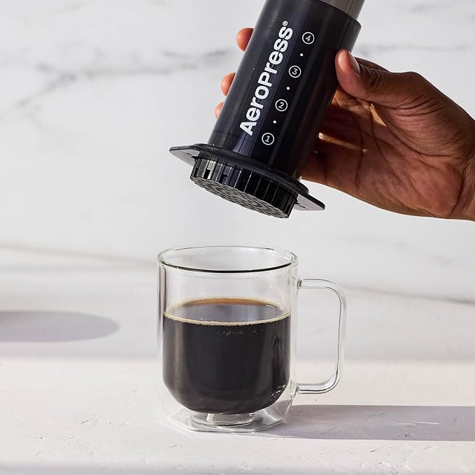 AeroPress Original Coffee Press, French Press, Pour-Over & Espresso Style | All-in-One Manual Coffee Maker, 2-Minute Brew, Less Bitterness, More Flavor, Portable, Travel & Camping - Image 5