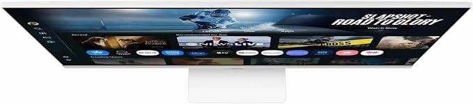Samsung 32” Smart Monitor M7 (M70F) 4K UHD Display, Samsung Vision AI, Smart TV Apps, Gaming Hub, USB-C, HDMI and USB-A, White, LS32FM703UNXZA, 2025 - Image 17