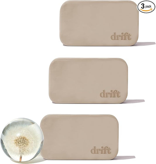 Drift Car Air Freshener - The Original Stone Air Freshener - Car Odor Eliminator - Long Lasting Scent - Metal Clip - Essential Oils -Clean Ingredients - Open Air Scent 3 Pack Refill - NO CLIP INCLUDED by driftscents