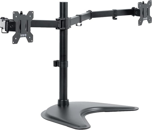 VIVO Dual LED LCD Monitor Free-Standing Desk Stand by Unknown