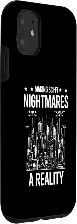 iPhone 11 AI Making Sci-Fi Nightmares Reality Artificial Intelligence Case - Image 3