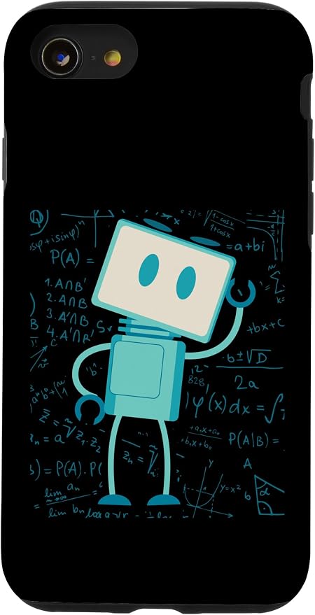 Artificial Intelligence Robot Futuristic AI Robotic Engineer Case for iPhone SE (2020) / 7 / 8 by Unknown