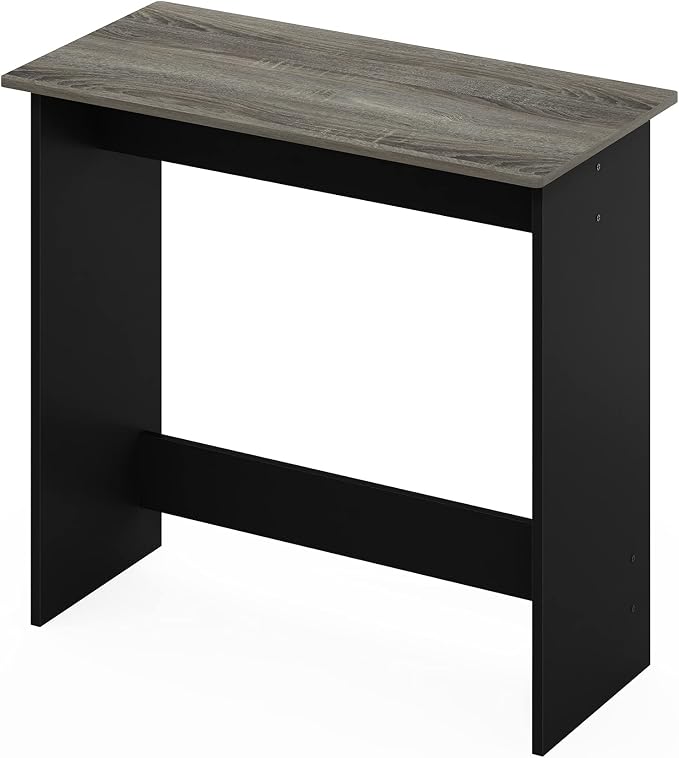 Furinno Simplistic Small Desk, 31.3" Wide Gaming Desk, Rectangular Computer Desk with Rounded Edges, Office Desk for Home Office, Bedroom, Study Room, Dorm, French Oak - Image 5