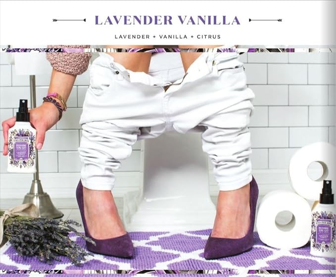 Poo-Pourri Before-You-Go 16 Ounce Refill Bottle, Lavender Vanilla - Image 5