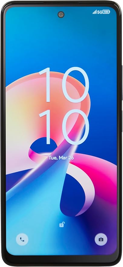 Tracfone, TCL 50 XE 5G, 128GB, Prepaid Smartphone, Gray, 50MP AI-Powered Camera, Locked - Image 3