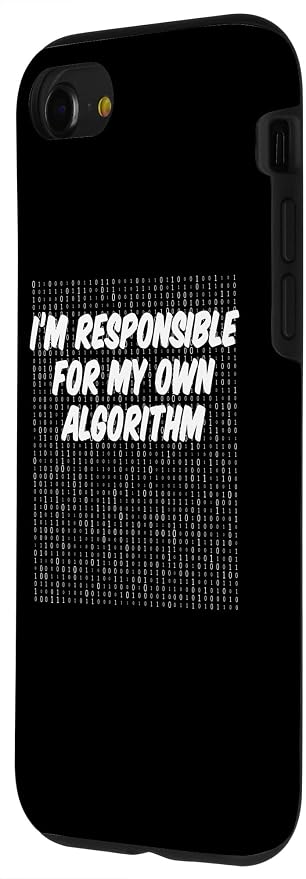 iPhone SE (2020) / 7 / 8 Binary Code Computer Algorithm AI Artificial Intelligence Case - Image 2
