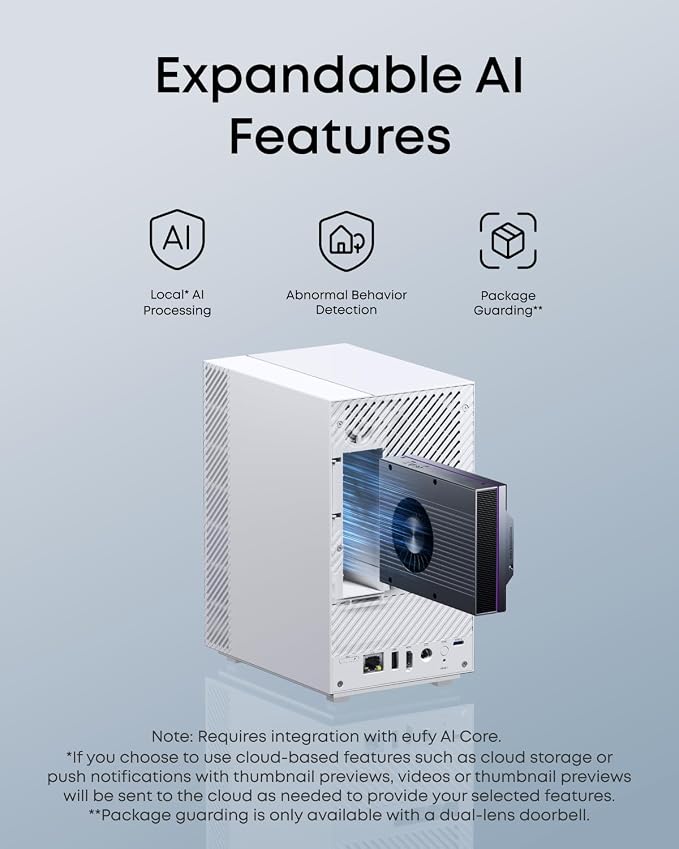 eufy HomeBase Professional S1, Home Security Center, 4G Connectivity, Battery Backup, Local Expandable Storage, Advanced Local AI, Compatible with eufy Security Products - Image 6