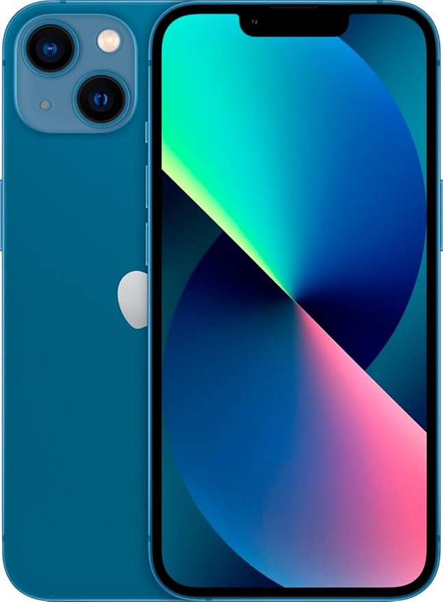 Apple iPhone 13, 256GB, Blue - Locked to TracFone (Renewed) by Amazon+Renewed