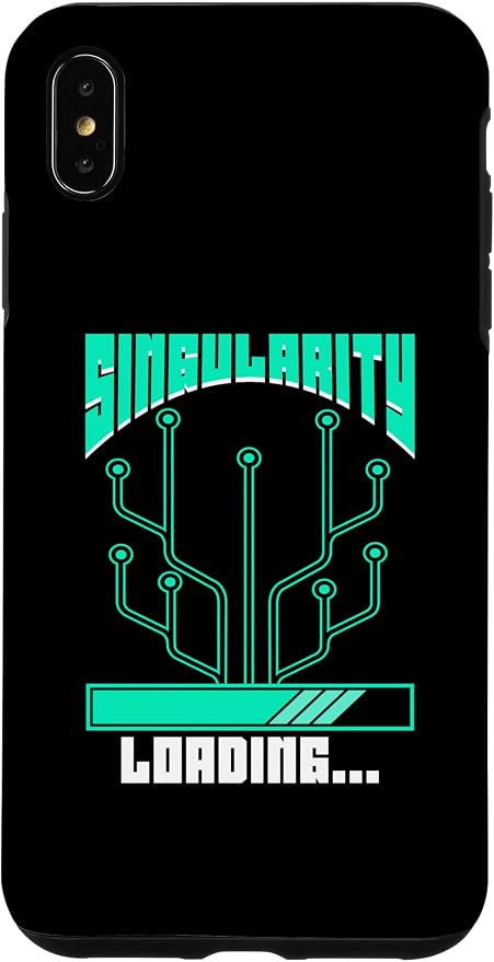 iPhone XS Max Singularity Loading Prompt Ai Artificial Intelligence Case by Unknown