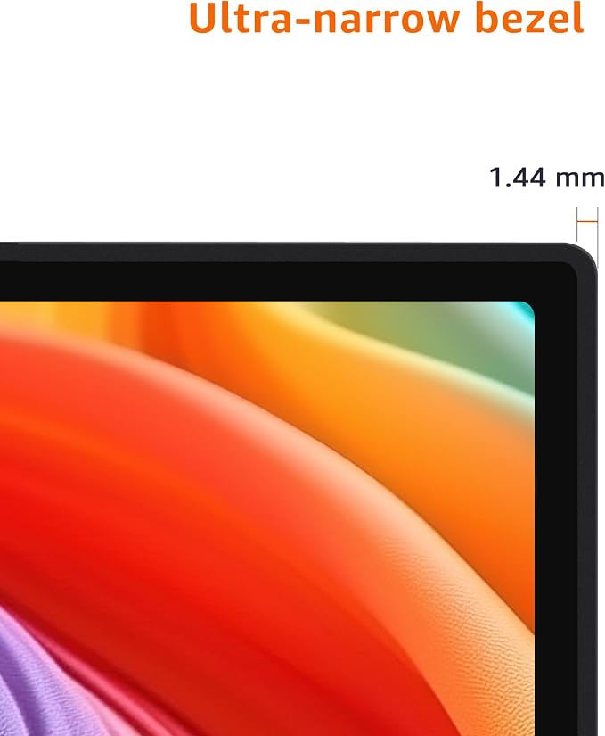 Amazon Basics 24 Inch (23.8 inch viewable) Monitor, FHD 1080P, Max 100Hz, VESA Compatible, Built-in Speakers, Black - Image 6