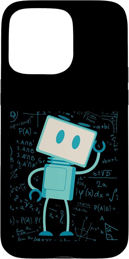 Artificial Intelligence Robot Futuristic AI Robotic Engineer Case for iPhone 15 Pro Max by Unknown