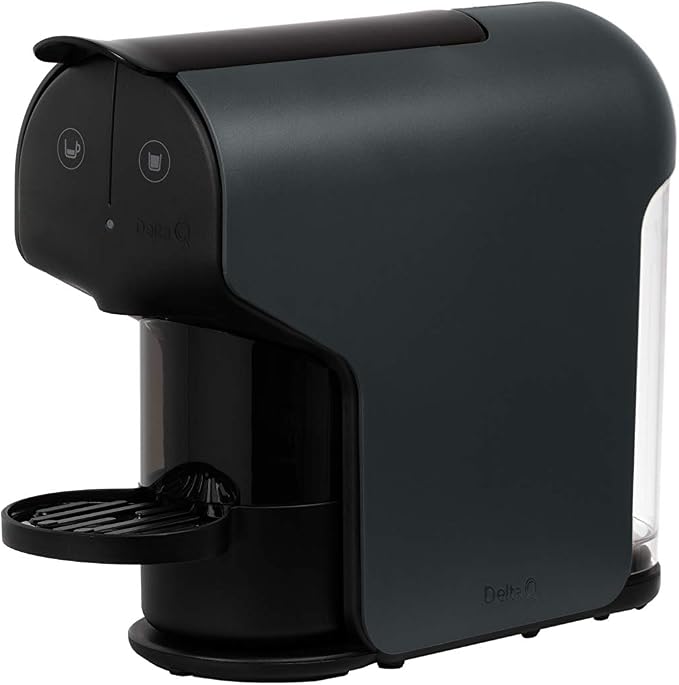 Delta Q Quick Espresso Pods Coffee Machine for Delta Capsules, Black by DeltaQ