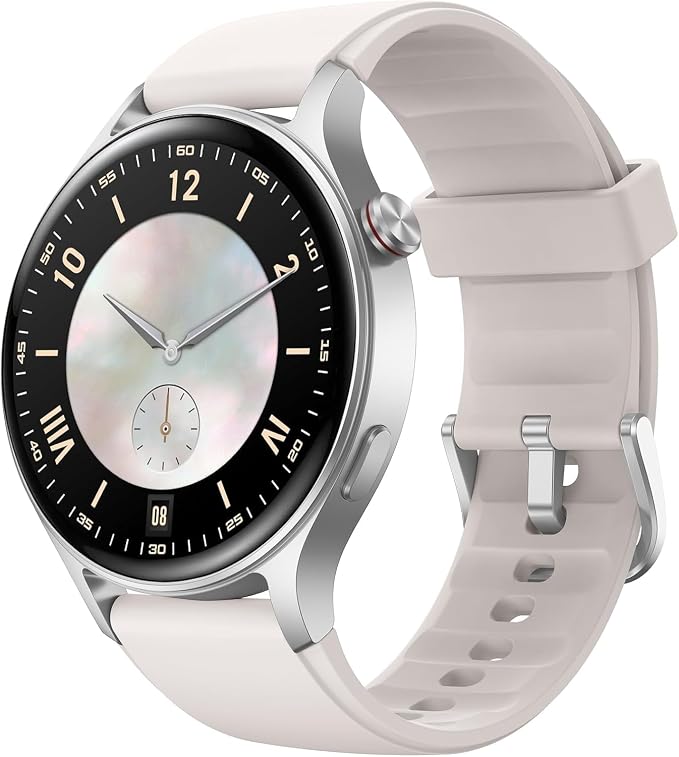 Fitpolo Smart Watch for Men Women,1.3" AMOLED Touchscreen Fitness Tracker, Make/Answer Calls, Heart Rate SpO2 Monitor, 3ATM Waterproof, Sleep & Activity Tracking Smartwatch for Android Phones iPhone by Fitpolo