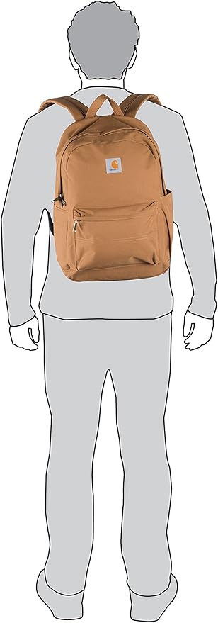 Carhartt 21L Classic Laptop Backpack, Durable Water-Resistant Pack with Laptop Sleeve, Blue - Image 5