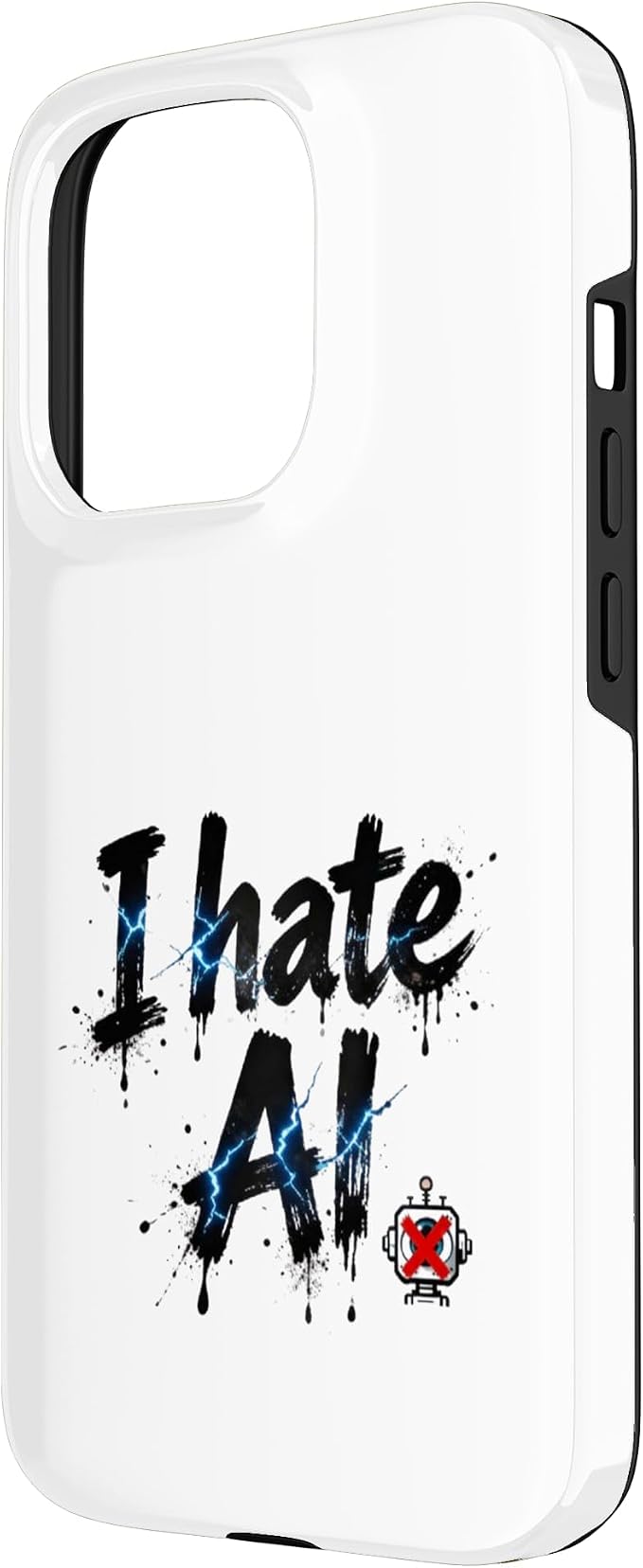 I Hate Ai Case for iPhone 15 Pro - Image 2