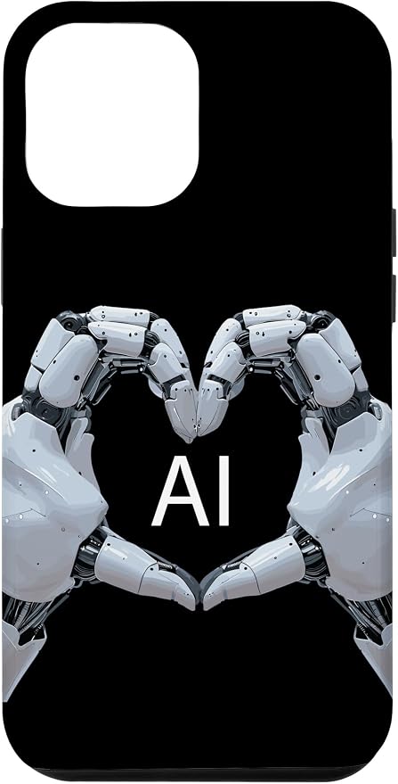 iPhone 12 Pro Max Love AI, Artificial Intelligence, robot hands Case by Unknown