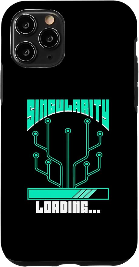 iPhone 11 Pro Singularity Loading Prompt Ai Artificial Intelligence Case by Unknown