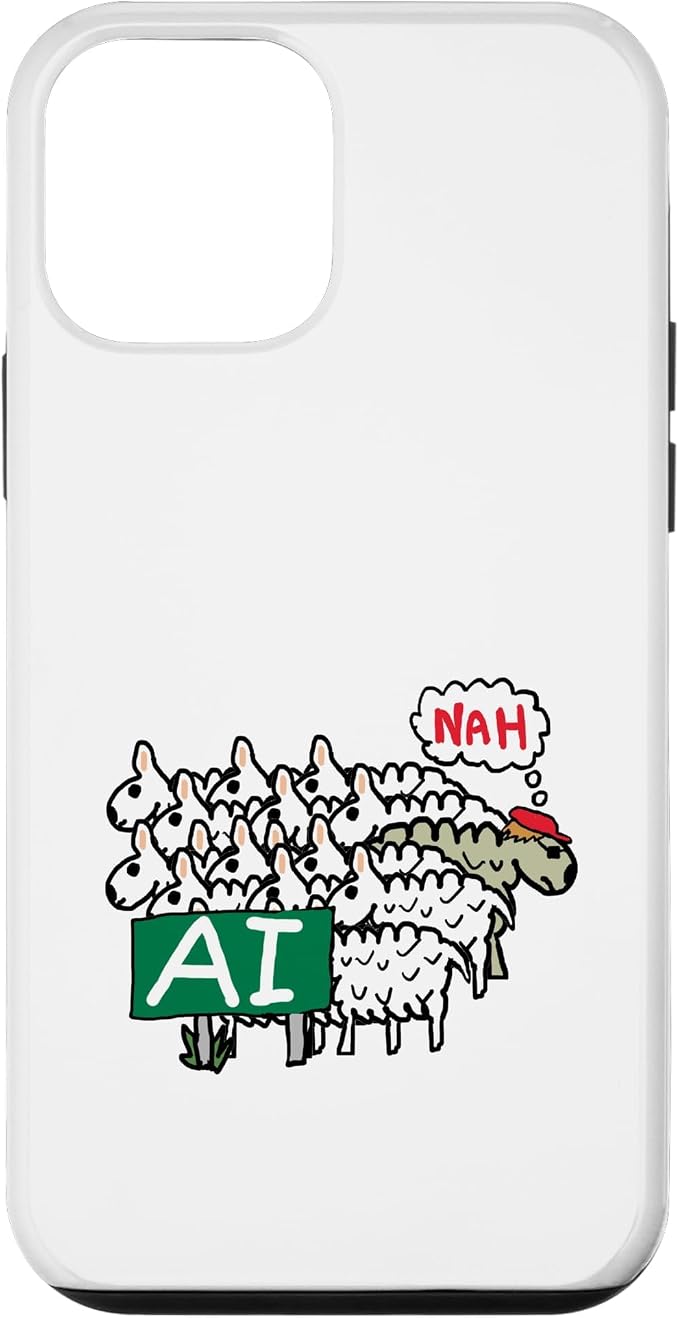 Anti AI Case for iPhone 12 mini by Unknown