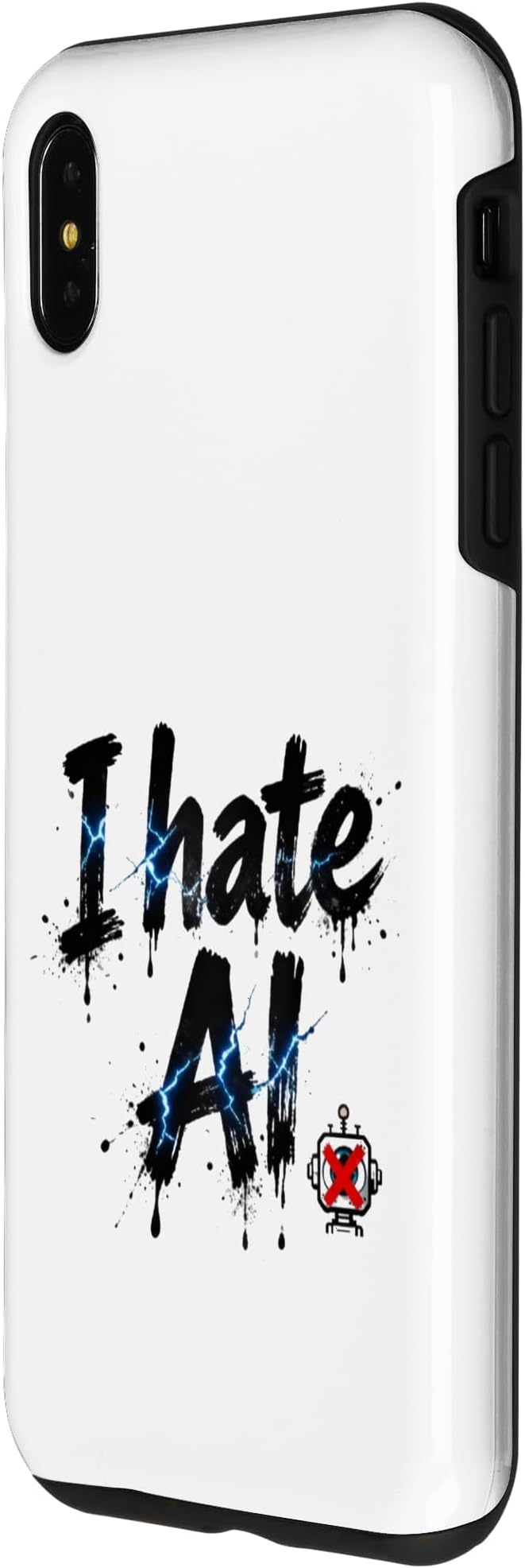 I Hate Ai Case for iPhone Xs Max - Image 2