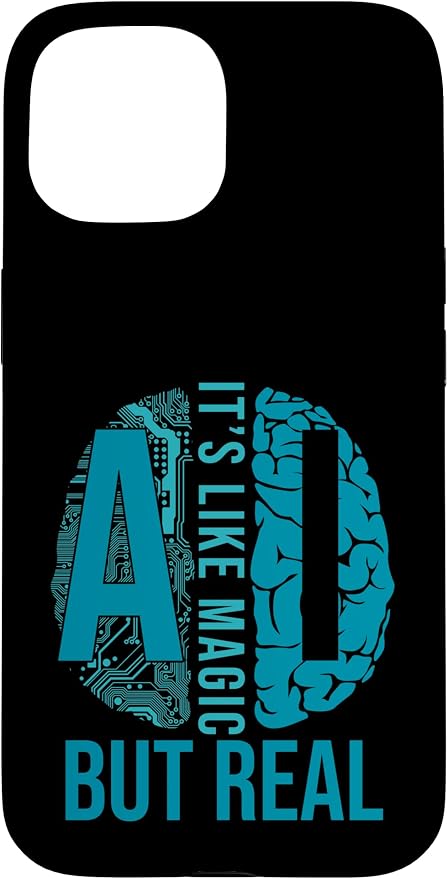 Artificial Intelligence Robot Futuristic AI Robotic Engineer Case for iPhone 15 by Unknown