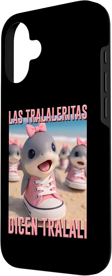Trendy Internet Meme Tralaleritas Dicen Tralali AI Generated Case for iPhone 16 - Image 2