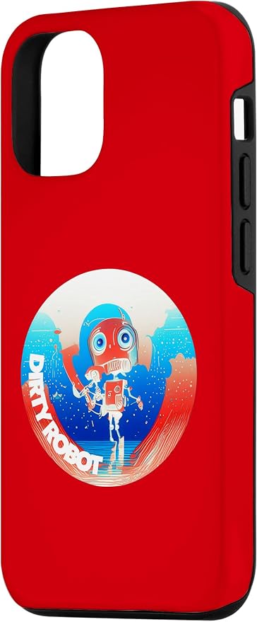 Dirty Robot my computer friend brand AI computing code cobot Case for iPhone 12/12 Pro - Image 2