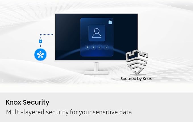 Samsung 32” Smart Monitor M7 (M70F) 4K UHD Display, Samsung Vision AI, Smart TV Apps, Gaming Hub, USB-C, HDMI and USB-A, White, LS32FM703UNXZA, 2025 - Image 8