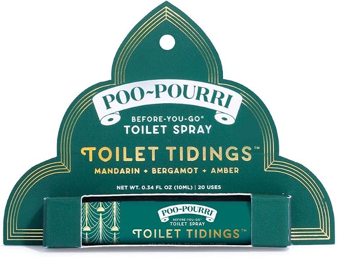 Poo-Pourri Before-You-go Toilet Spray, Toilet Tidings, 10 ml by Unknown
