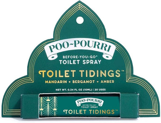 Poo-Pourri Before-You-go Toilet Spray, Toilet Tidings, 10 ml by Unknown