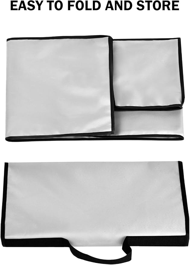 Espresso Machine Cover for BES870XL/ BES880BSS/BES876BSS Coffee Maker | Latte Maker Cover,Heavy Duty Heat-Resistant Waterproof Nylon Case for Espresso Machine (Silver) - Image 7