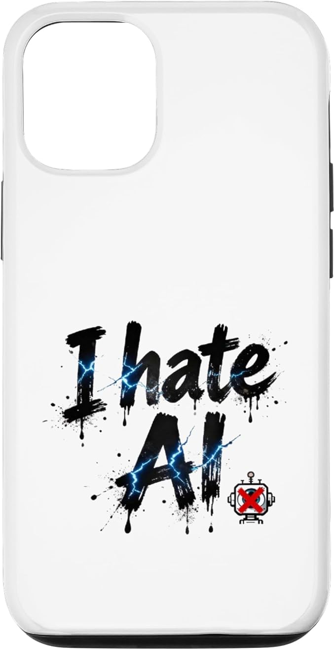 I Hate Ai Case for iPhone 12/12 Pro by Unknown