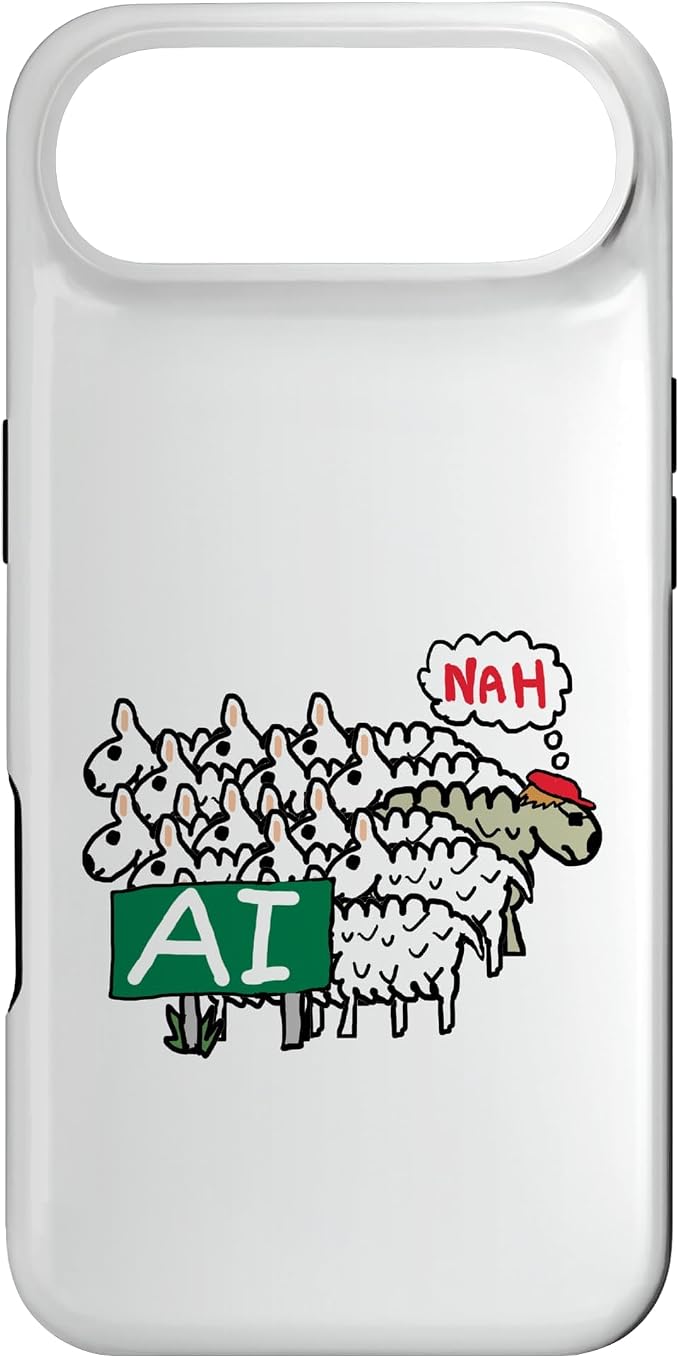Anti AI Case for iPhone Air by Unknown