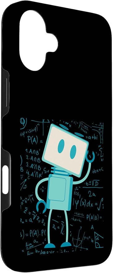 Artificial Intelligence Robot Futuristic AI Robotic Engineer Case for iPhone 16 Plus - Image 3