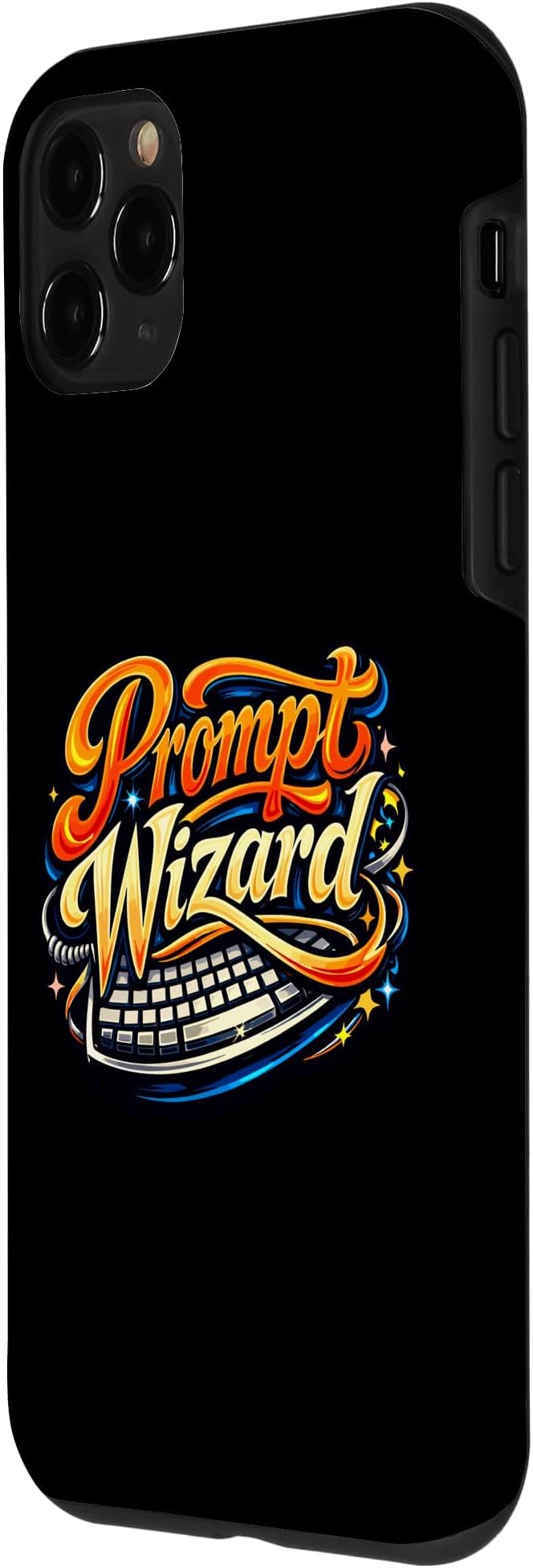 Prompt Wizard AI Retro Keyboard Case for iPhone 11 Pro - Image 2