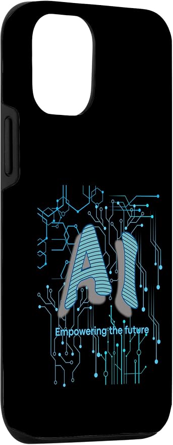 AI Circuit Board Tech Design for programmers & Engineers Case for iPhone 12/12 Pro - Image 3