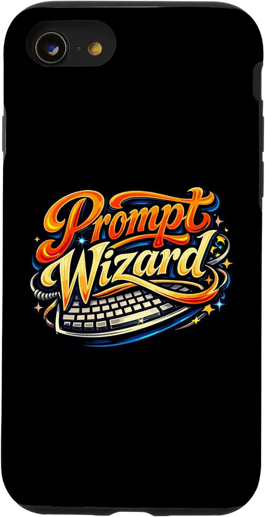 Prompt Wizard AI Retro Keyboard Case for iPhone SE (2020) / 7/8 by Unknown
