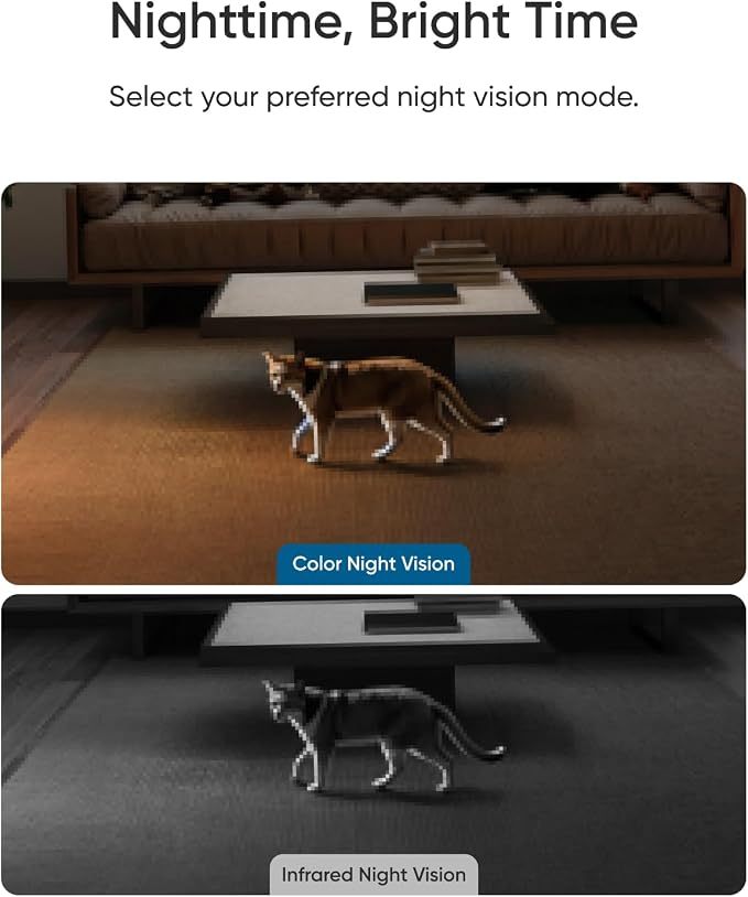 eufy Security 4K Indoor Camera E30,Pan & Tilt,AI Auto Tracking,Color Night Vision,Pet/Baby/Nanny Monitor with Two-Way Audio,AI Human/Pet Detection,Works with HomeKit, No Monthly Fee, Black - Image 5