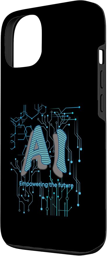AI Circuit Board Tech Design for programmers & Engineers Case for iPhone 13 - Image 2