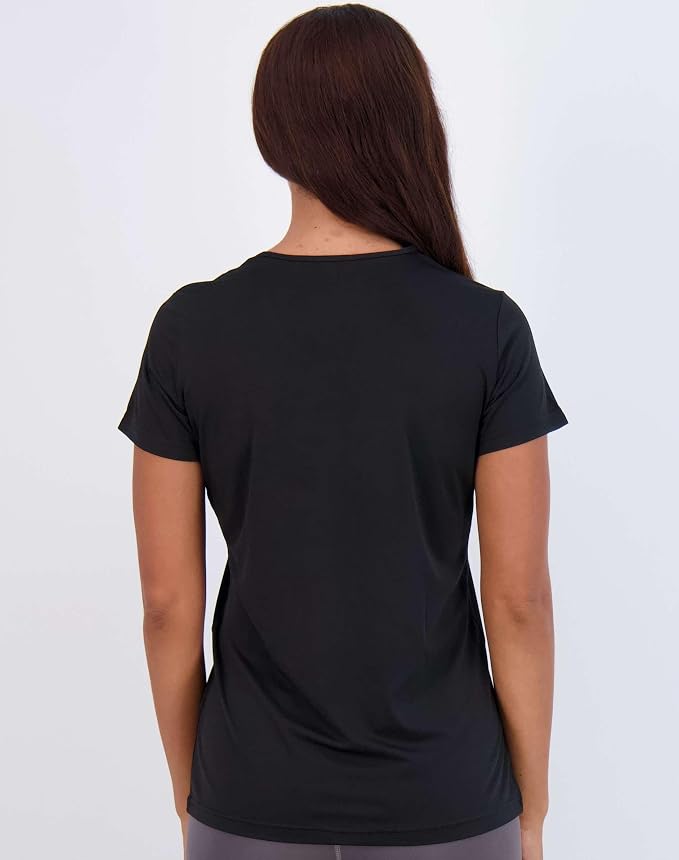 5 Pack Women's Dry Fit Short Sleeve Athletic Gym Workout Running Tops | Available in Plus Size, Exercise, Sports, Fitness, Quick Dry, Cooling, Moisture Wicking, Loose Basic Tees, Yoga, Pilates - Image 7