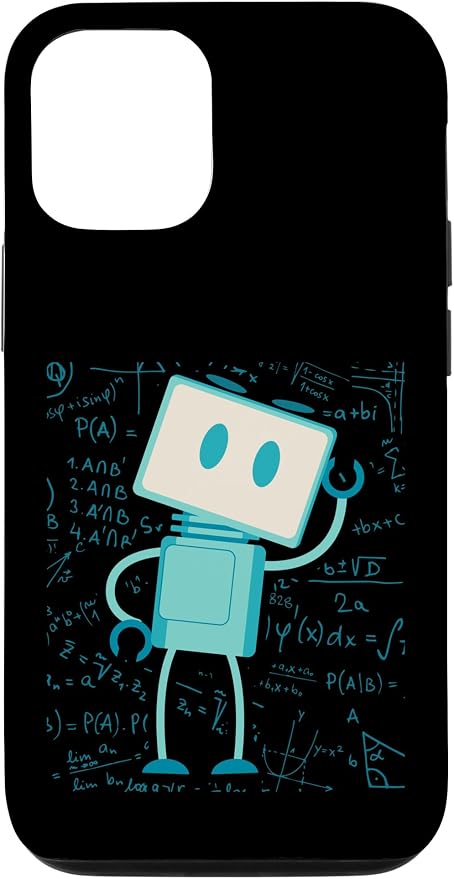 Artificial Intelligence Robot Futuristic AI Robotic Engineer Case for iPhone 12/12 Pro by Unknown
